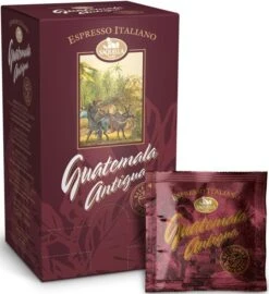 Saquella Guatemala Antigua Espresso Pods 18 Pcs