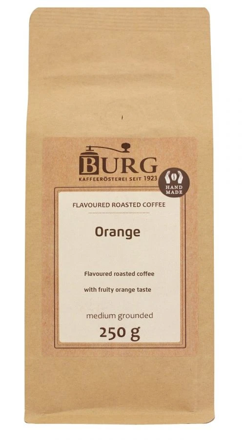 Burg Flavoured Coffee, Orange 250 G Ground 3 Burg Flavoured Coffee, Orange 250 G Ground