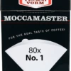 Moccamaster Cup-One Paper Filter No. 1, 80 Pcs -Coffee Supply Store 5859 0b6fd6d27de07291b13d80a7d727881d