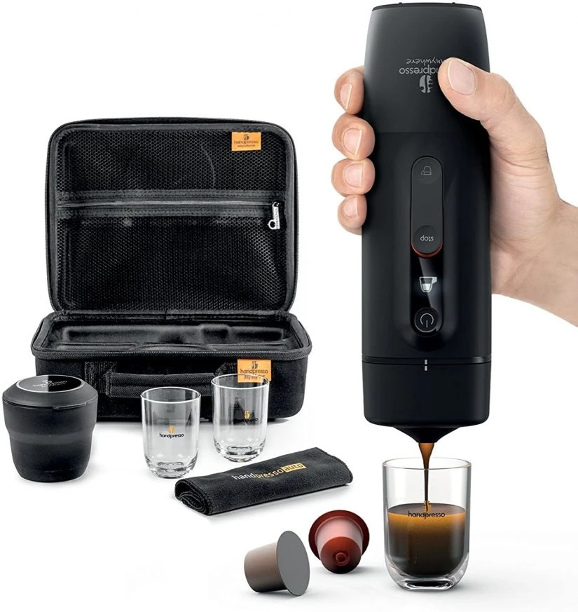 Handpresso Auto Capsule Espresso Machine - Bundle Set 3 Handpresso Auto Capsule Espresso Machine - Bundle Set