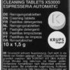 Krups XS3000 Cleaning Tablets 10 Pcs -Coffee Supply Store 65