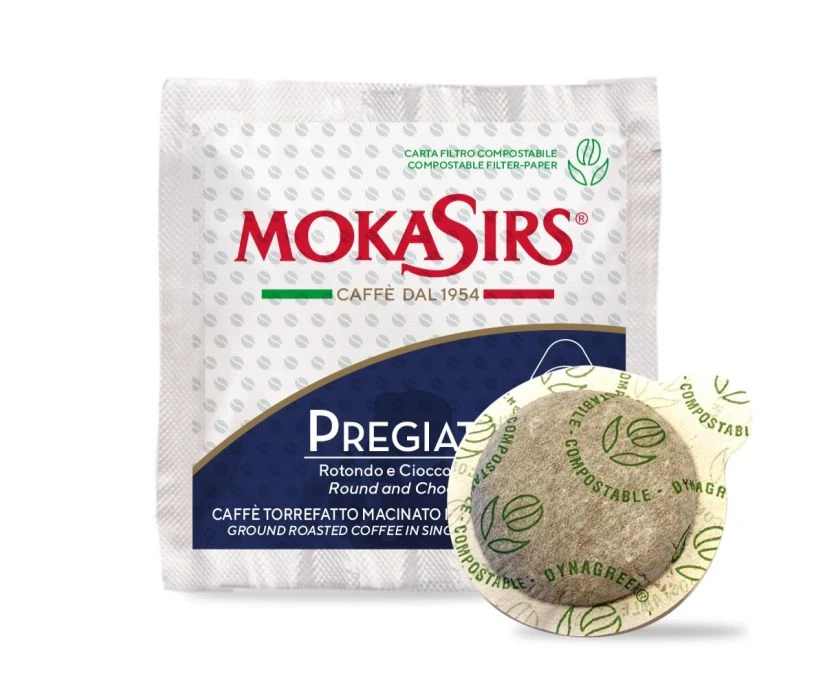 MokaSirs Pregiato Espresso Coffee Pods 200 Pcs 3 MokaSirs Pregiato Espresso Coffee Pods 200 Pcs