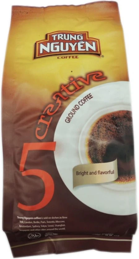 Trung Nguyen Creative 5 Ground Vietnamese Coffee 250 G 3 Trung Nguyen Creative 5 Ground Vietnamese Coffee 250 G