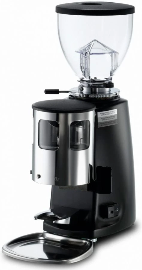 Mazzer Mini Manual Doser Espresso Grinder, Black