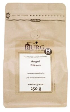 Burg Flavoured Coffee, Angel Kisses 250 G Ground