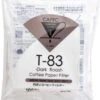 CAFEC Dark Roast T-83 Coffee Paper Filter 4 Cup, 100 Pcs 1 CAFEC Dark Roast T-83 Coffee Paper Filter 4 Cup, 100 Pcs -Coffee Supply Store 9160 b2fe0d3981e96d25be6e5b6551aa1fe8