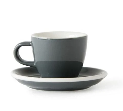 Acme Demitasse Espresso Cup 70 Ml + Saucer 11 Cm 3 Acme Demitasse Espresso Cup 70 Ml + Saucer 11 Cm