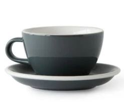 Acme Large Latte Cup 280 Ml + Saucer 15 Cm