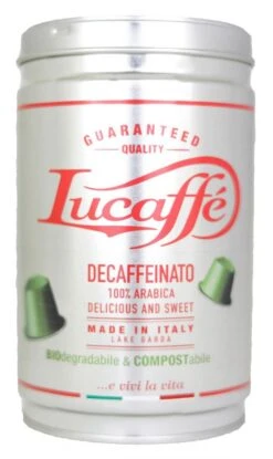 Lucaffé Decaf Biodegradable Nespresso Compatible Coffee Capsules 20 Pcs