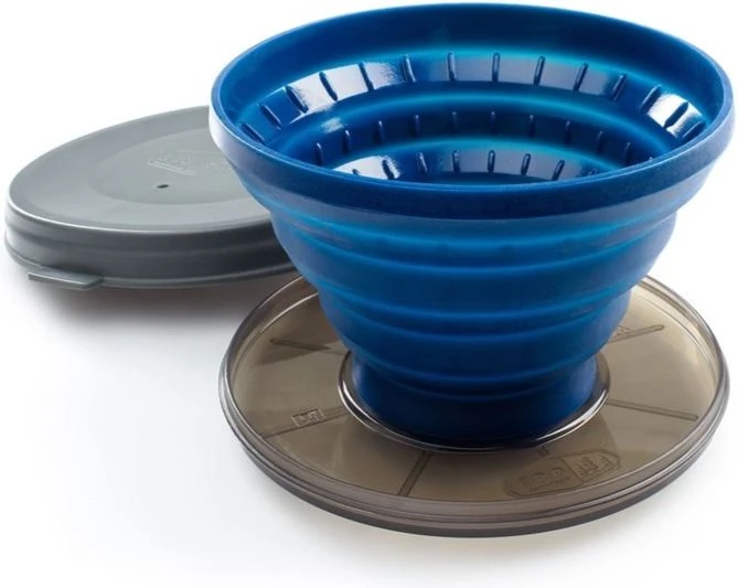 GSI Outdoors Collapsible JavaDrip, Blue 3 GSI Outdoors Collapsible JavaDrip, Blue