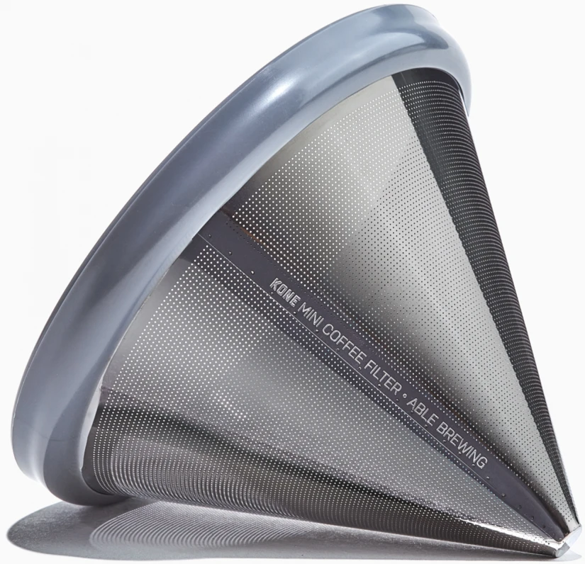 Able Coffee Kone Mini - Stainless Steel V60-02 Filter 3 Able Coffee Kone Mini - Stainless Steel V60-02 Filter