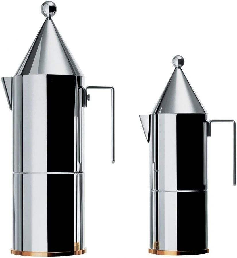 Alessi 90002/3 La Conica 6 Cup Stove Top Espresso Maker 4 Alessi 90002/3 La Conica 6 Cup Stove Top Espresso Maker - Image 2