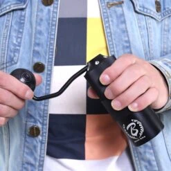 Barista Space Hand Grinder, Black -Coffee Supply Store barista space hand grinder 3401