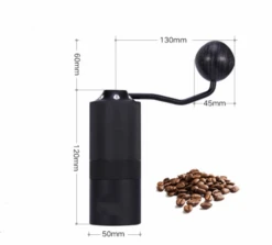 Barista Space Hand Grinder, Black -Coffee Supply Store barista space hand grinder 3443