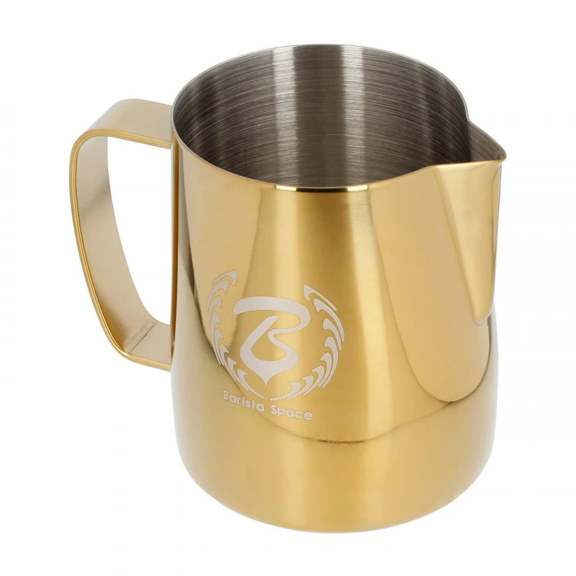 Barista Space Milk Pitcher, Gold 5 Barista Space Milk Pitcher, Gold - Image 3