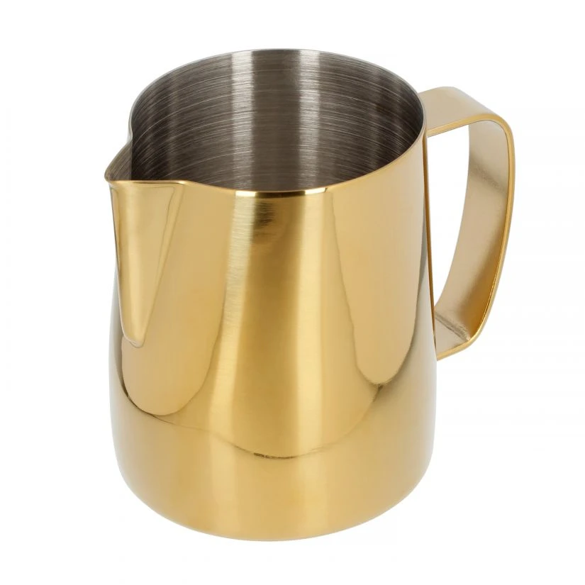 Barista Space Milk Pitcher, Gold 6 Barista Space Milk Pitcher, Gold - Image 4
