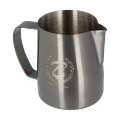 Barista Space Milk Pitcher, Titanium Black -Coffee Supply Store barista space milk pitcher grey 3059 1