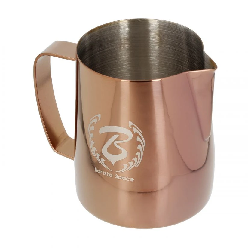 Barista Space Milk Pitcher, Rose Gold 5 Barista Space Milk Pitcher, Rose Gold - Image 3