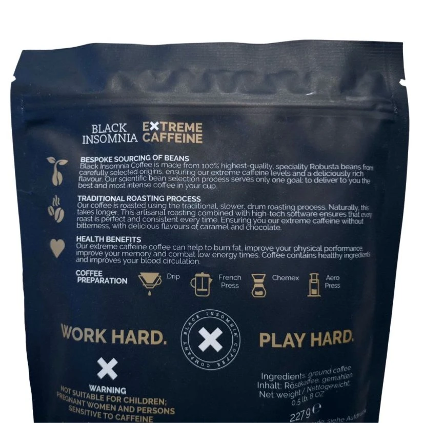 Black Insomnia Classic Flavour Coffee 5 Black Insomnia Classic Flavour Coffee - Image 3