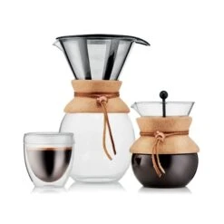 Bodum Pour Over Coffee Maker With Filter -Coffee Supply Store bodum pour over coffee maker 3126