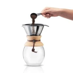 Bodum Pour Over Coffee Maker With Filter -Coffee Supply Store bodum pour over coffee maker 3144 1