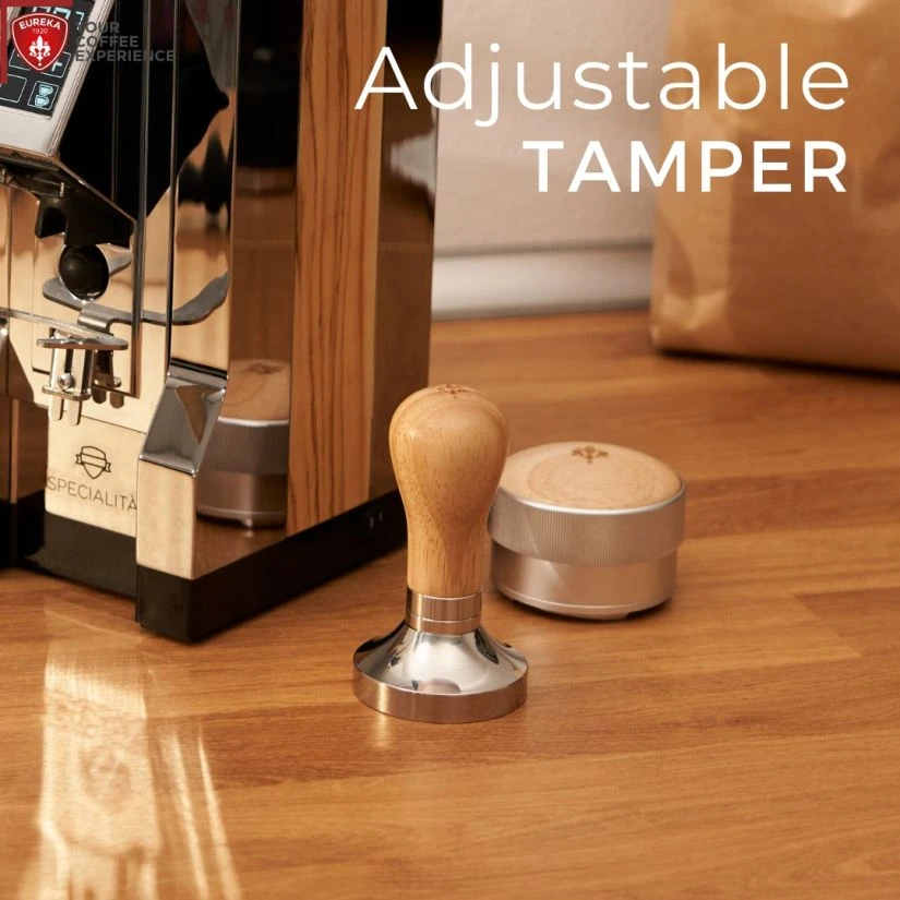 Eureka Adjustable Tamper 58 Mm, Natural Oak 4 Eureka Adjustable Tamper 58 Mm, Natural Oak - Image 2