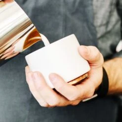 Fellow Monty Milk Art Cup 192 Ml (6.5 Oz) 11 Fellow Monty Milk Art Cup 192 Ml (6.5 Oz) -Coffee Supply Store felllow monty cappuccino cup 8326