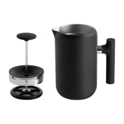 Fellow Clara French Press, Matte Black -Coffee Supply Store fellow clara french press matte black 6988