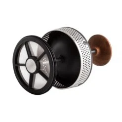 Fellow Clara French Press, Walnut -Coffee Supply Store fellow clara french press walnut 6979