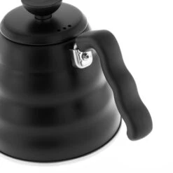 Hario Buono Stainless Steel Kettle 1,2 L, Black -Coffee Supply Store hario buono black 2041