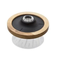 Hario Olive Wood V60 Glass Dripper Size 01 -Coffee Supply Store hario glass dripper 01 olive wood 6390