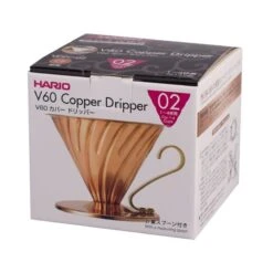 Hario V60 Copper Dripper Size 02 -Coffee Supply Store hario v60 02 copper dripper 1199