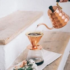 Hario V60 Copper Dripper Size 02 -Coffee Supply Store hario v60 02 copper dripper 3353