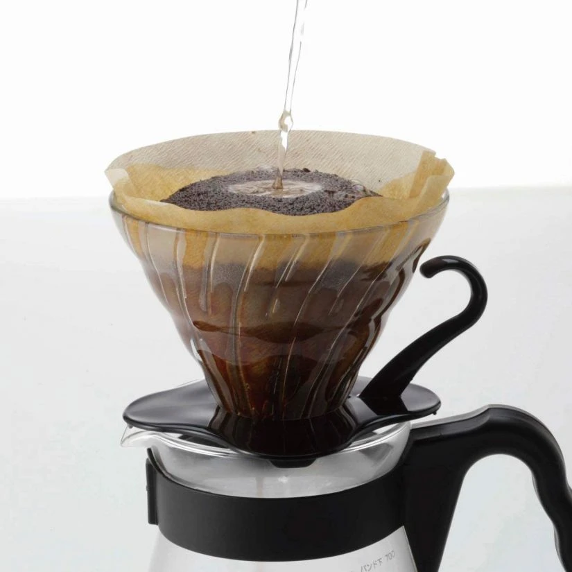 Hario V60 Glass Coffee Dripper Size 02 4 Hario V60 Glass Coffee Dripper Size 02 - Image 2