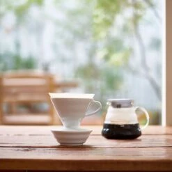 Hario V60 Porcelain Drip Tray 8 Hario V60 Porcelain Drip Tray -Coffee Supply Store hario v60 drip tray 5022