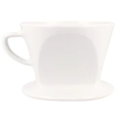 Kalita Ceramic Dripper HA 102, White -Coffee Supply Store kalita ceramic dripper ha 102 3090