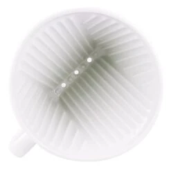 Kalita Ceramic Dripper HA 102, White -Coffee Supply Store kalita ceramic dripper ha 102 3091