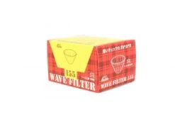 Kalita Wave #155 White Filter Papers 50 Pcs -Coffee Supply Store kalita wave filter 155 brown 3274
