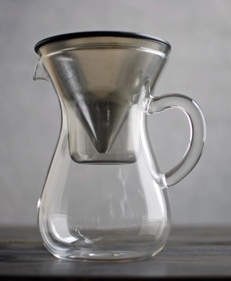 Kinto SCS Coffee Carafe Set With Stainless Steel Filter 2 Cups 4 Kinto SCS Coffee Carafe Set With Stainless Steel Filter 2 Cups - Image 2