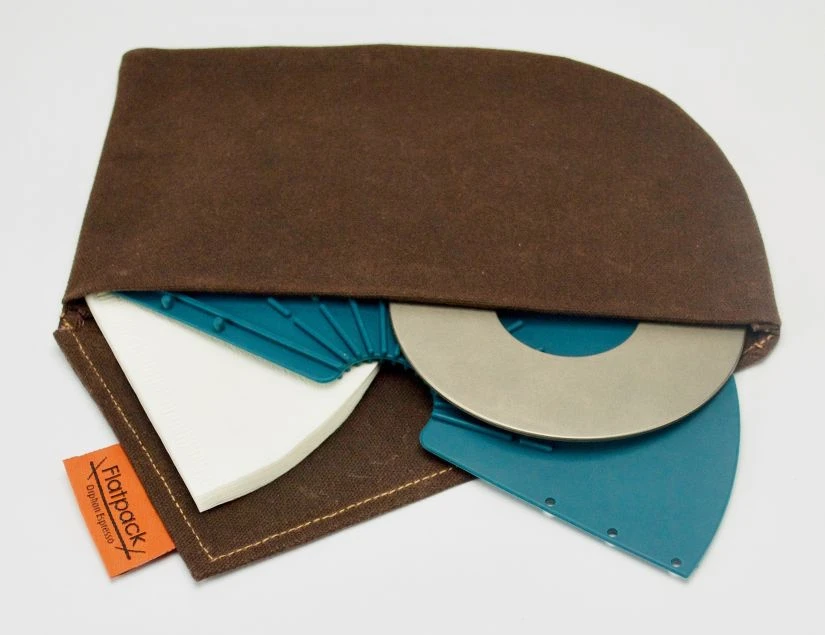 Orphan Espresso Flatpack Classic Travel Coffee Dripper With Canvas Wallet 4 Orphan Espresso Flatpack Classic Travel Coffee Dripper With Canvas Wallet - Image 2