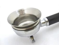 Orphan Espresso Original Coffee Dosing Funnel Stainless Steel - 53.5 Mm -Coffee Supply Store orphan espresso stainless dosing funnel 53 7109