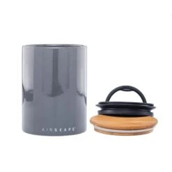 Planetary Design Airscape® Ceramic Storage Canister, Slate -Coffee Supply Store planetary design airscape ceramic slate 3928 1