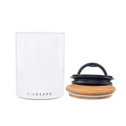 Planetary Design Airscape® Ceramic Storage Canister, Snowflake 9 Planetary Design Airscape® Ceramic Storage Canister, Snowflake -Coffee Supply Store planetary design airscape ceramic snowflake 3905