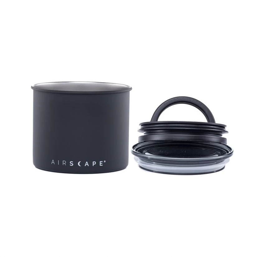 Planetary Design Airscape® Classic Stainless Steel Storage Canister, Charcoal 4 Planetary Design Airscape® Classic Stainless Steel Storage Canister, Charcoal - Image 2