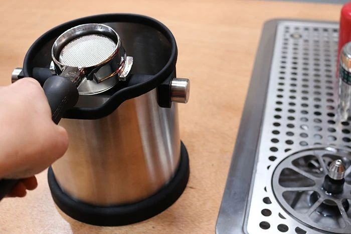 Rhinowares Professional Stainless Steel Knock Box 6 Rhinowares Professional Stainless Steel Knock Box - Image 4