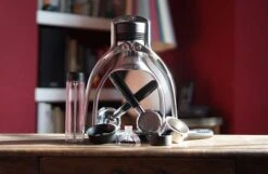 ROK EspressoGC Manual Espresso Machine, Explorer Edition Bundle -Coffee Supply Store rok espresso explorer edition 7899