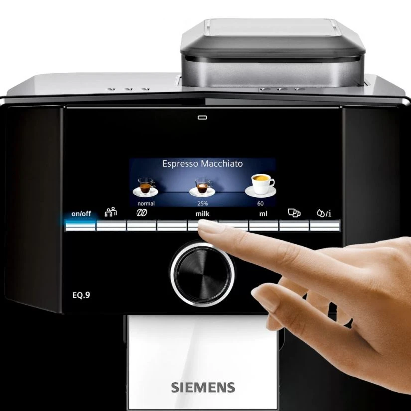 Siemens EQ.9 S300 Fully Automatic Coffee Machine, Black 5 Siemens EQ.9 S300 Fully Automatic Coffee Machine, Black - Image 3
