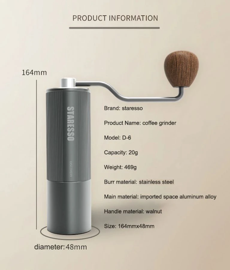 Staresso Discovery Coffee Grinder 4 Staresso Discovery Coffee Grinder - Image 2