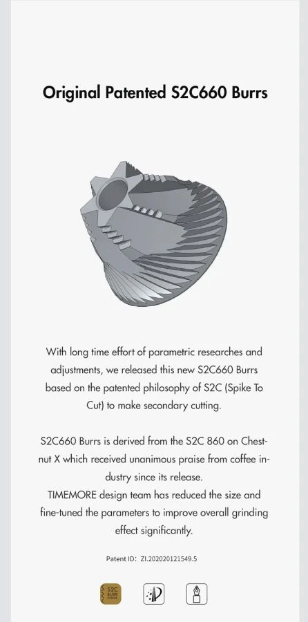 Timemore C3 MAX S2C Pro Coffee Grinder, Black 7 Timemore C3 MAX S2C Pro Coffee Grinder, Black - Image 5