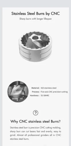 Timemore Chestnut C2 Foldable Manual Coffee Grinder, Black 11 Timemore Chestnut C2 Foldable Manual Coffee Grinder, Black -Coffee Supply Store timemore chestnut c2 foldable coffee grinder 8384